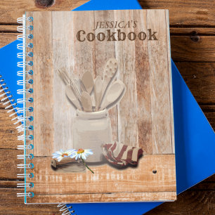 Land Rustisch Speciaal Koekboek Jar lepel Notitieboek