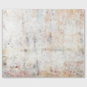 Land Rustische  witte beige textuur Cadeaupapier (Vlak)