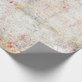 Land Rustische  witte beige textuur Cadeaupapier (Hoek)