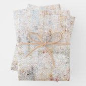 Land Rustische  witte beige textuur Inpakpapier Vel (In situ)