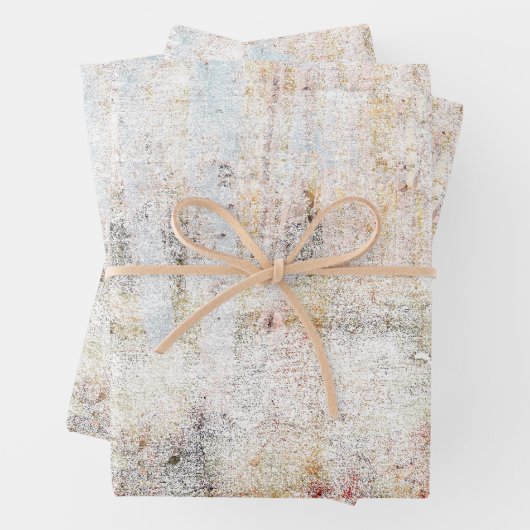 Land Rustische  witte beige textuur Inpakpapier Vel (In situ)