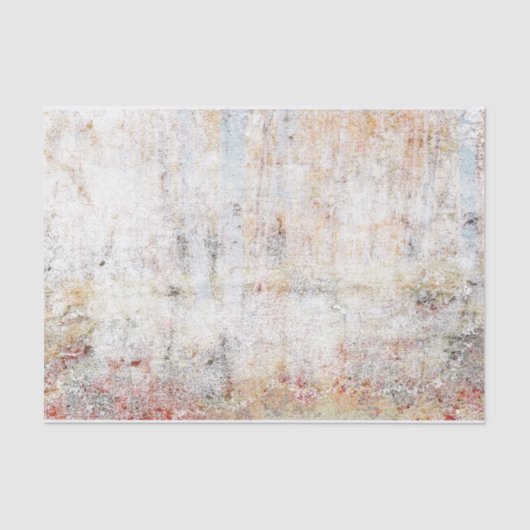 Land Rustische witte beige textuur Tissuepapier (Voorkant)