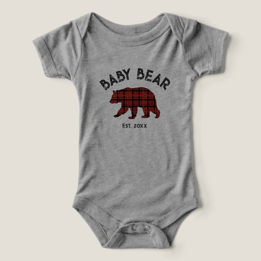 Land Schotland Babybeer Geboortejaar Opgerichtjaar (Design voorkant)