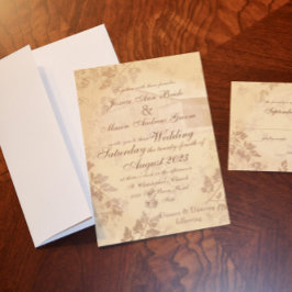  land schuur bruiloft kaart