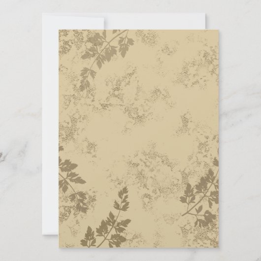  land schuur bruiloft kaart (Achterkant)