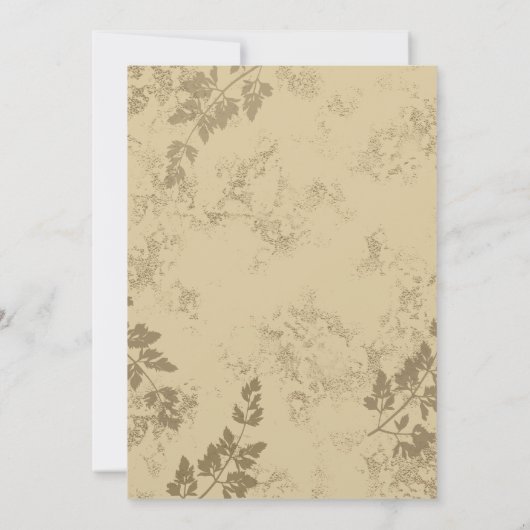  land schuur bruiloft kaart (Achterkant)