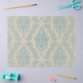 Land Shabby Chic Damask Tissuepapier (Craft)