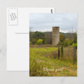 Land Silo Briefkaart (Voorkant / Achterkant)