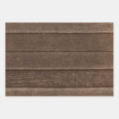 land Sincia Wood Grain Textuur Inpakpapier Vel (Voorkant 2)
