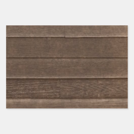 land Sincia Wood Grain Textuur Inpakpapier Vel (Voorkant)