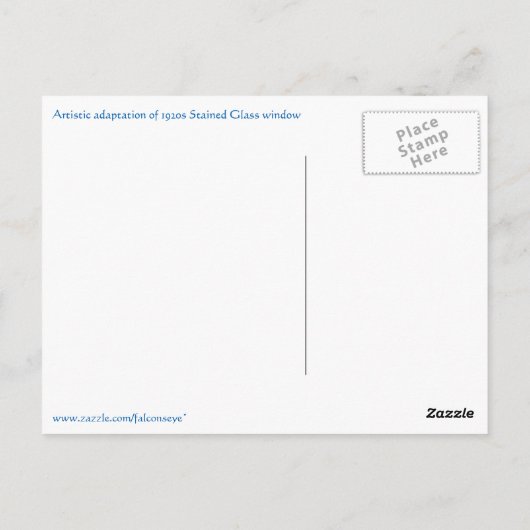 Land Ski Utah Briefkaart (Achterkant)