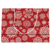 Land Snowflake faux grote cadeautas (Voorkant)