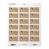 Land Snowman Label (Full Sheet)