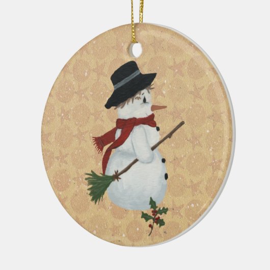 Land Snowman Ornament (Links)