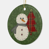 Land Snowman Ornament (Links)