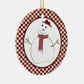 Land Snowman Ornament (Rechts)