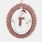 Land Snowman Ornament (Links)