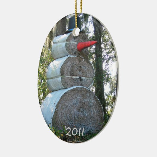 Land Snowman Ornament (Links)