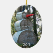 Land Snowman Ornament (Voorkant)