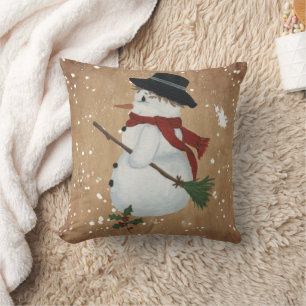 Land Snowman Pillow Kussen