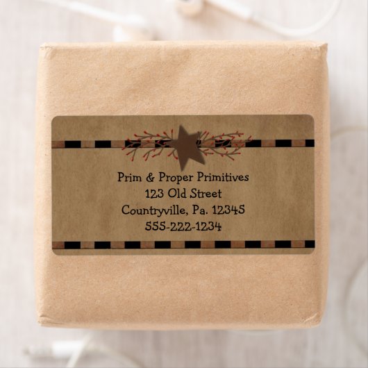 Land Star-etiket Etiket (Insitu)