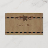 Land Star-Visitekaartje Visitekaartje (Achterkant)