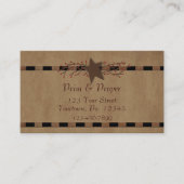 Land Star-Visitekaartje Visitekaartje (Voorkant)