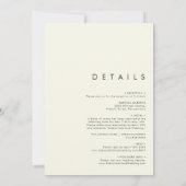 Land Sunflower Bouquet Green All-in-One Weddenscha Kaart (Achterkant)