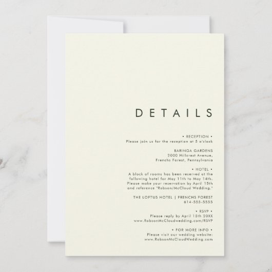 Land Sunflower Bouquet Green All-in-One Weddenscha Kaart (Achterkant)