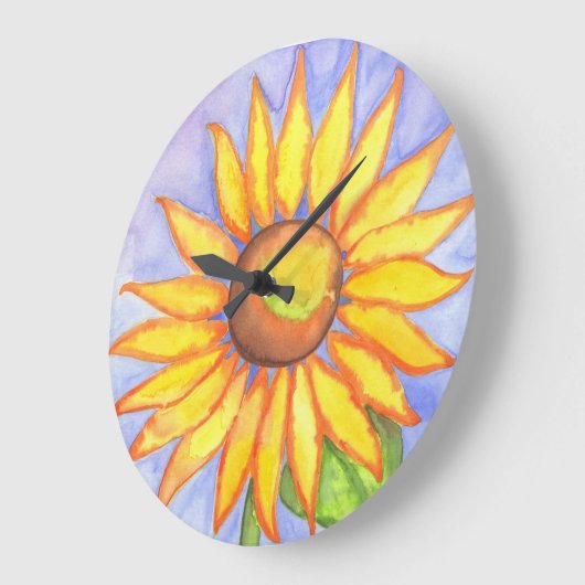 Land Sunflower Kitchen Wall klok (Hoek)