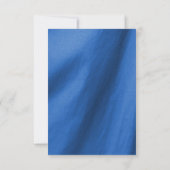 Land Sunflower & String Lights Wedding RSVP Kaartje (Achterkant)