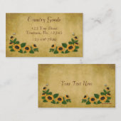 Land Sunflower Visitekaartje (Voorkant / Achterkant)