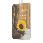 Land Sunflower Western Weddenschap Luchtverfrisser (Links)