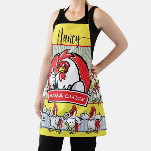 Land Sunshine Chicken Rooster Apron Schort (Insitu)