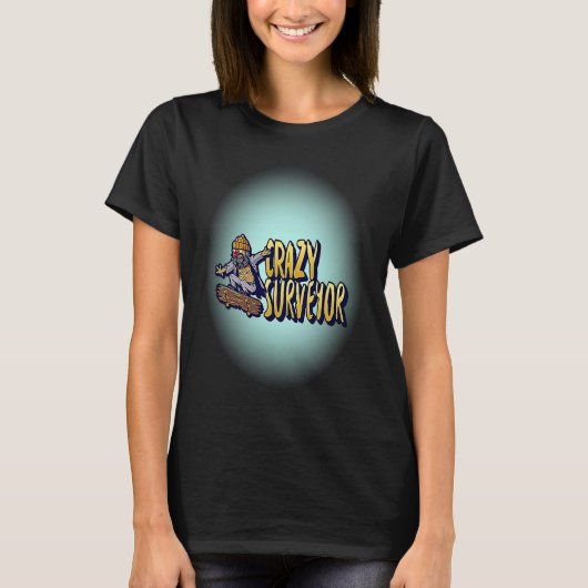 Land Surveyors Crazy Surveyor Cool T-shirt (Voorkant)