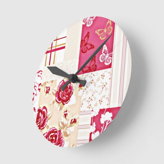 Land Sweet Ruby Red Wall klok (Hoek)