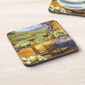 Land Terrace Bier Onderzetter (Linkerzijde)