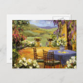 Land Terrace Briefkaart (Voorkant / Achterkant)