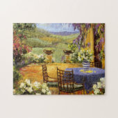 Land Terrace Legpuzzel (Horizontaal)