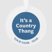 Land Thang Ornament (achterkant)