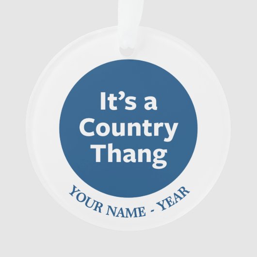 Land Thang Ornament (voorkant)