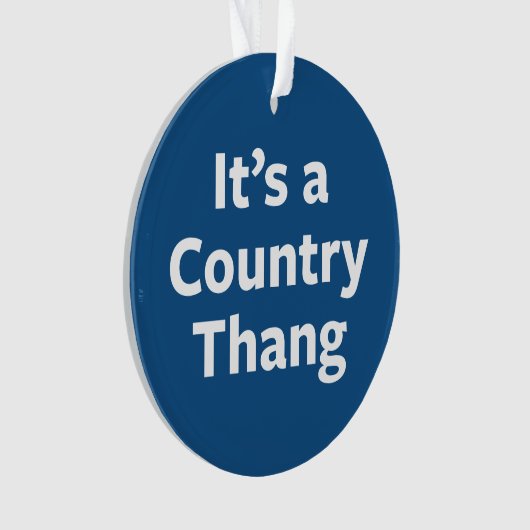 Land Thang Ornament (voorkant)