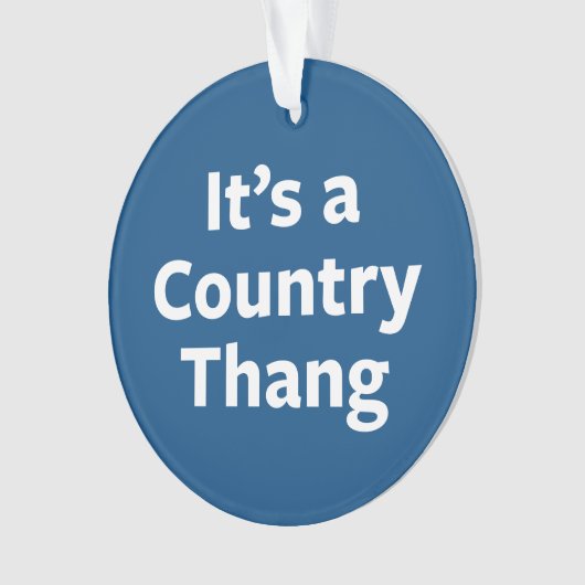 Land Thang Ornament (voorkant)