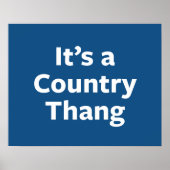 Land Thang Poster (Voorkant)