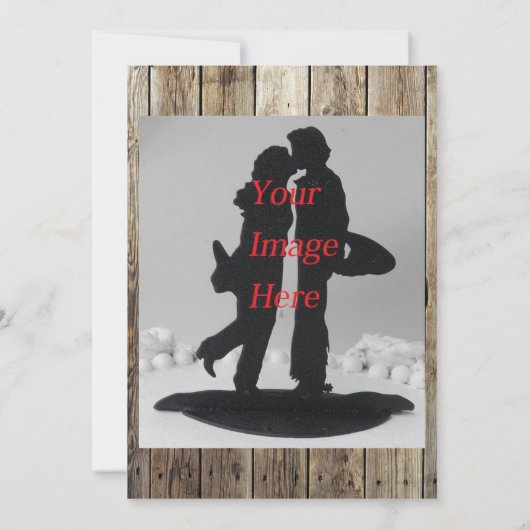 Land Thema Markeer uw kalender Aankondiging (Achterkant)