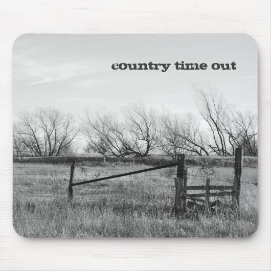 Land Time Out Mousepad Muismat (Voorkant)
