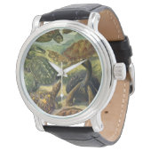  Land Tortoise Zee Schildpadden van Ernst Haeckel Horloge (Gekanteld)