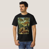  Land Tortoise Zee Schildpadden van Ernst Haeckel T-shirt (Voorkant volledig)
