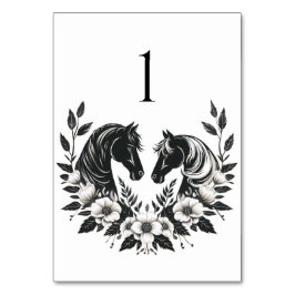 Land Trouwpaarden en bloemen Kaart