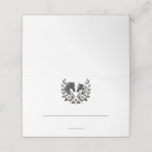 Land Trouwpaarden en bloemen Plaatskaartje (Buitenkant ongevouwen)